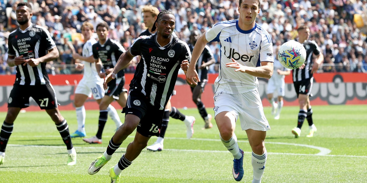 
            
            Il Como frena, solo un pareggio a Udine
          