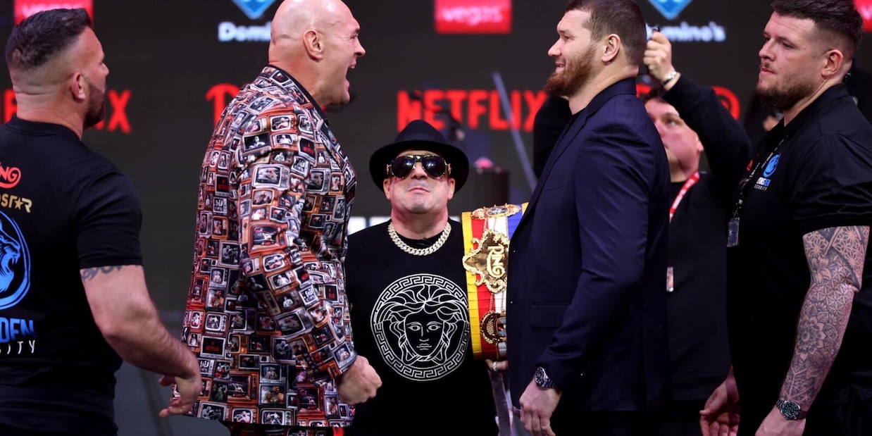 Tyson Fury-Arslanbek Makhmudov, dove vederlo in tv e orario del match