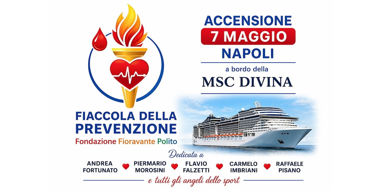 Fiaccola della Prevenzione, il 7 maggio a Napoli l’accensione