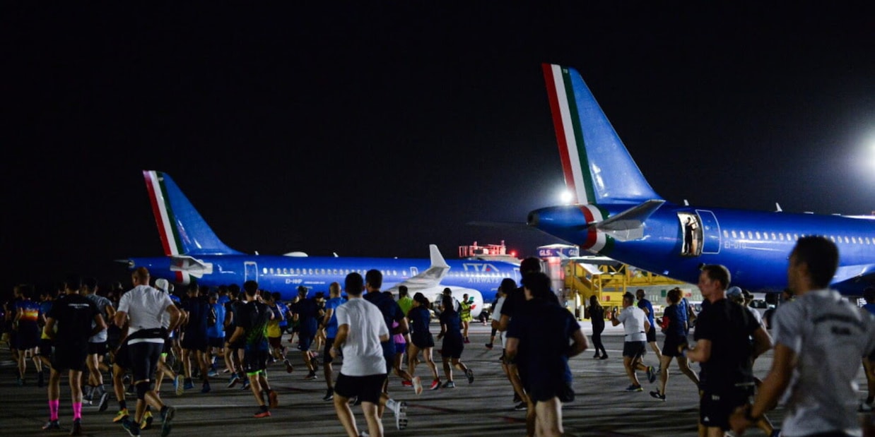 Sold out in un'ora Milano Linate Runway Run