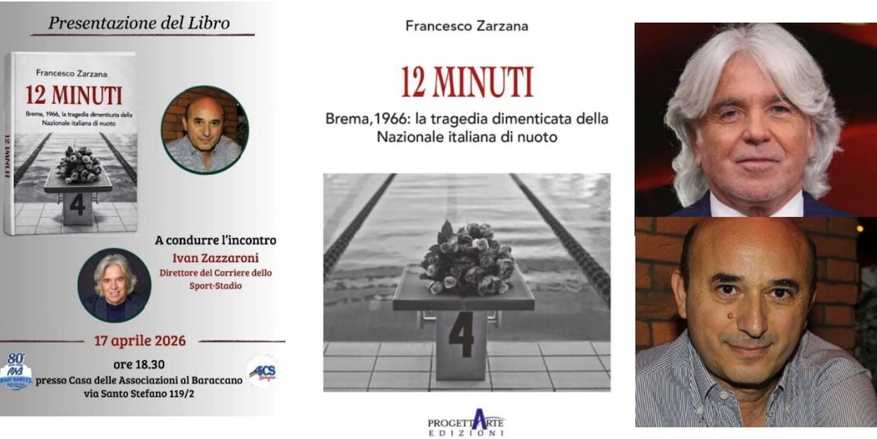 “12 minuti”, il libro dedicato alla tragedia di Brema 1966: venerdì l’anteprima
