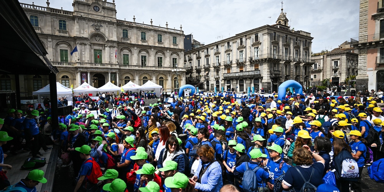 L'S3 ha riempito Piazza dell'Università di Catania