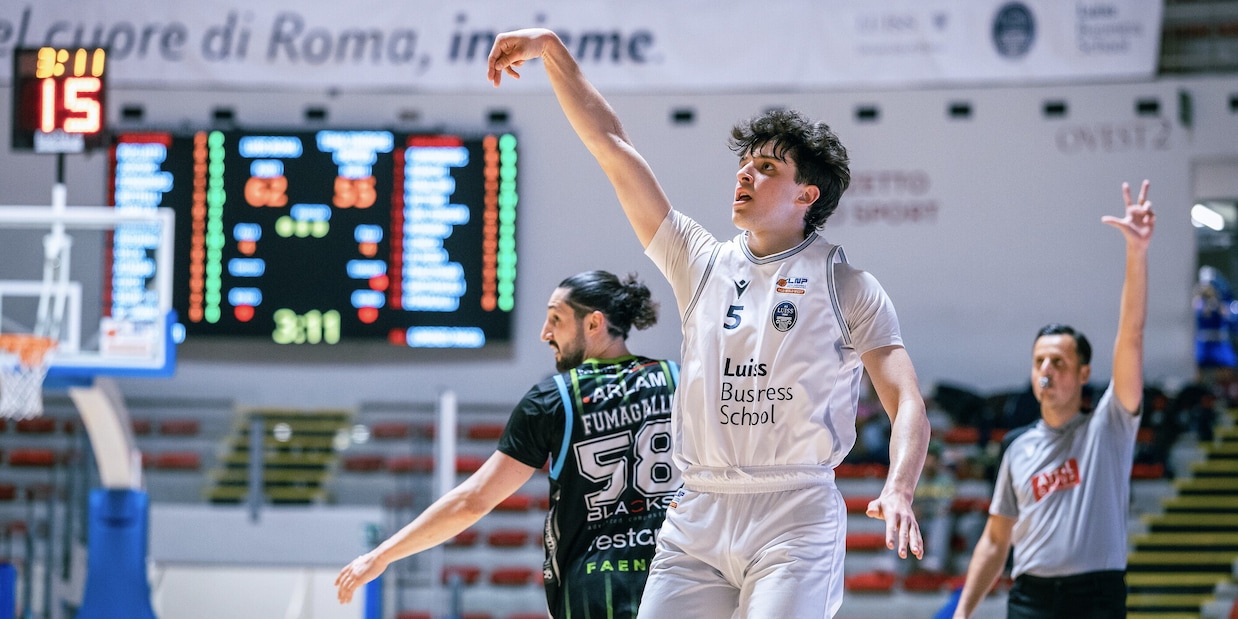 Match di prestigio per la Luiss Basket contro la Pielle Livorno