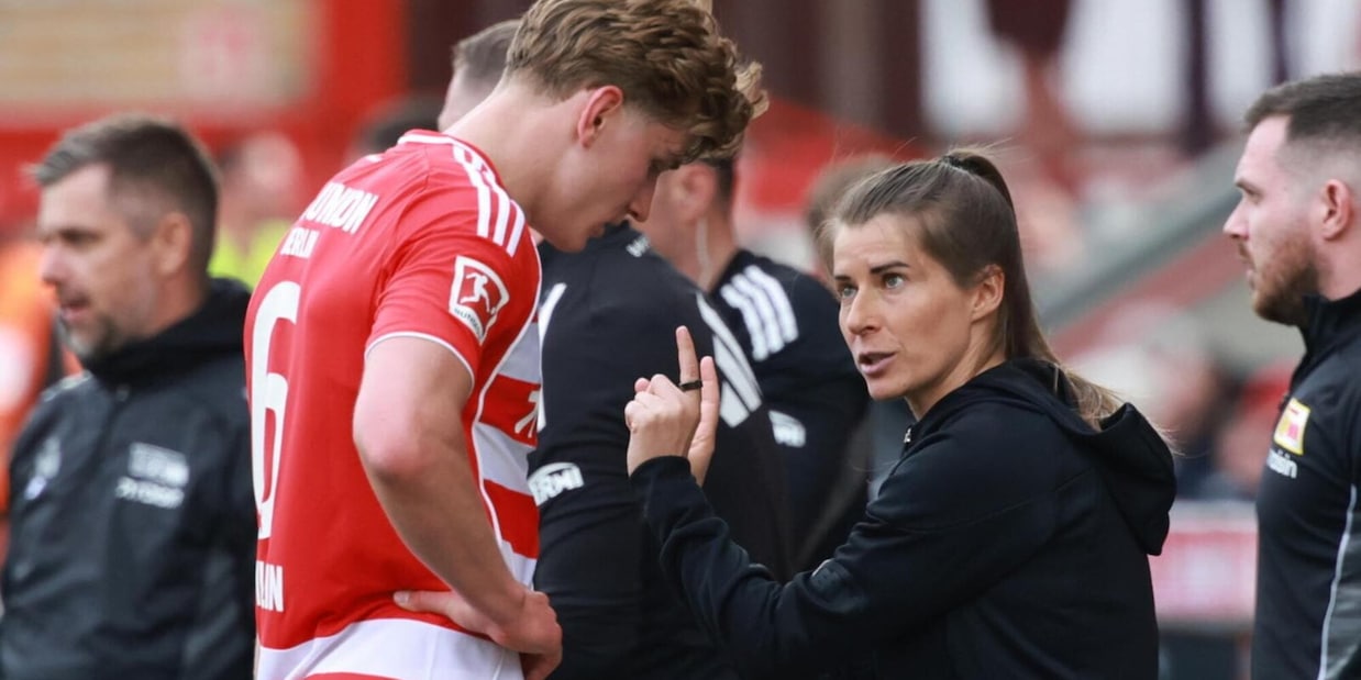 Bundesliga, Union Berlino storico con una donna in panchina. Perdono Dortmund e Leverkusen