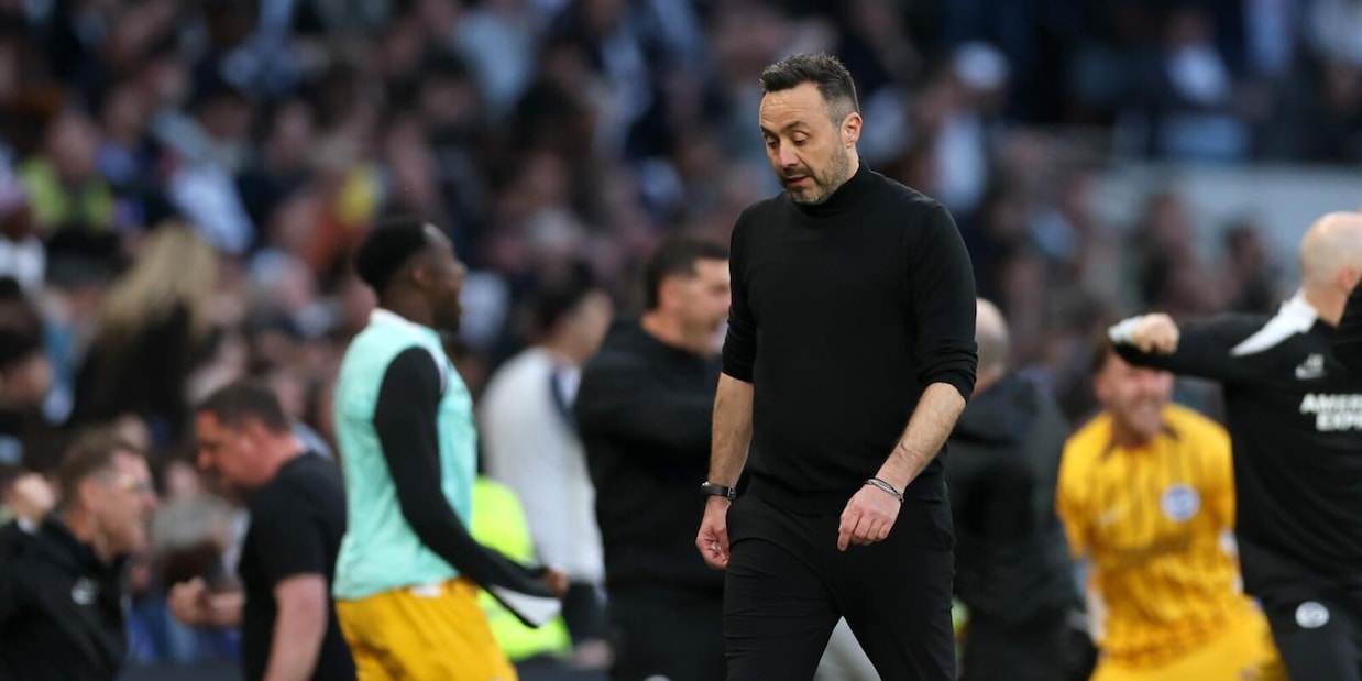 Premier League, De Zerbi beffato con il Tottenham. Il Manchester United batte il Chelsea