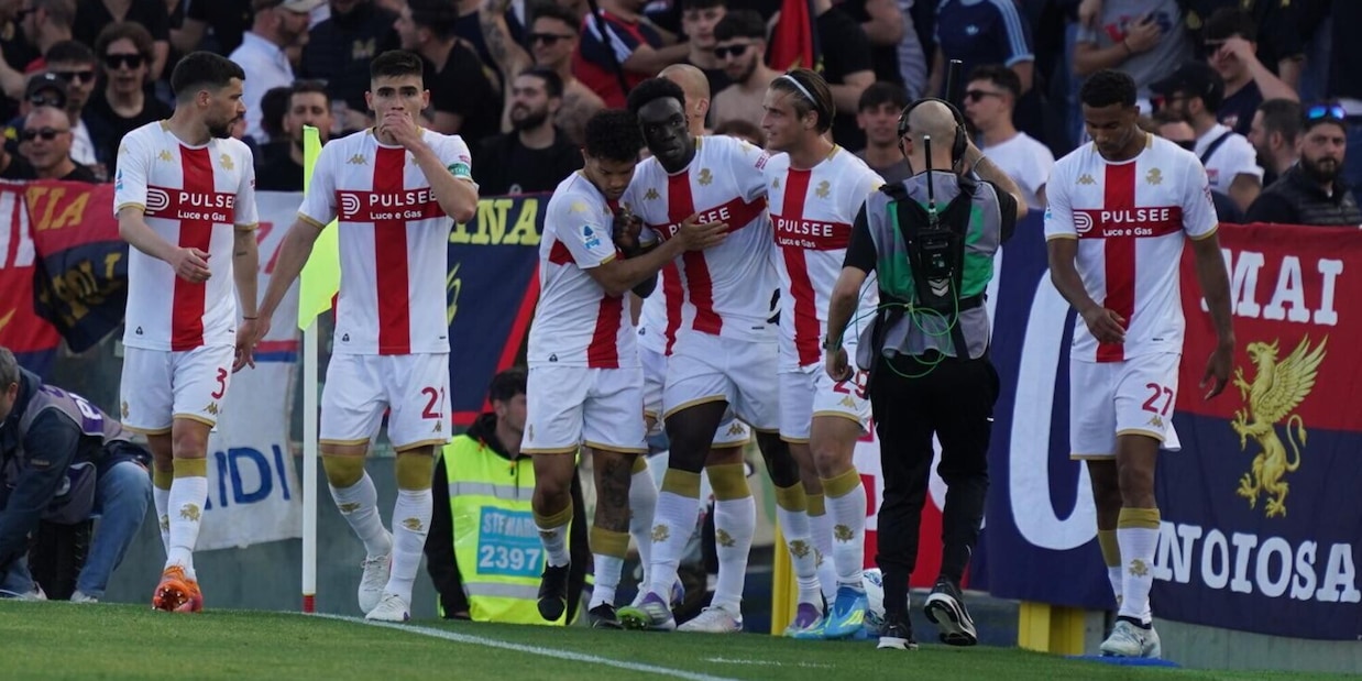 Pisa-Genoa 1-2: De Rossi a un passo dalla salvezza, Hiljemark scivola verso la Serie B