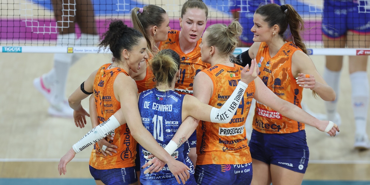 Festeggia Conegliano, lo scudetto è suo !