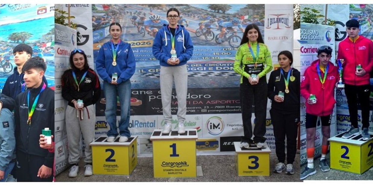 Bisceglie dà il via al 4° G.P. Ciclismo Oggi e Domani: Successo per la "Giornata Azzurra"