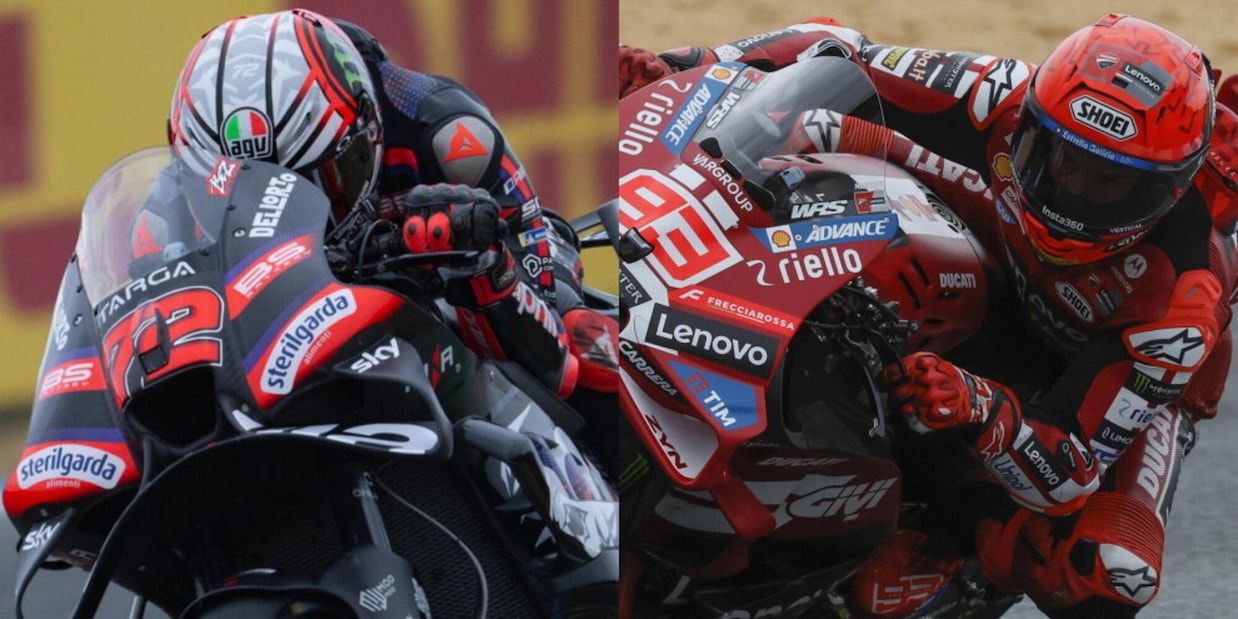 MotoGP in Spagna: vince Alex Marquez a Jerez, poi Bezzecchi e Di Giannantonio. Cade Marc