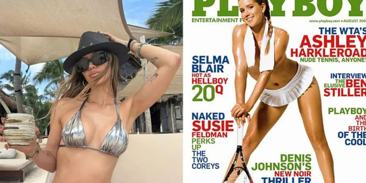 Ashley Harkleroad, la prima tennista di Playboy, annuncia il divorzio: "Ora voglio la mia libertà"