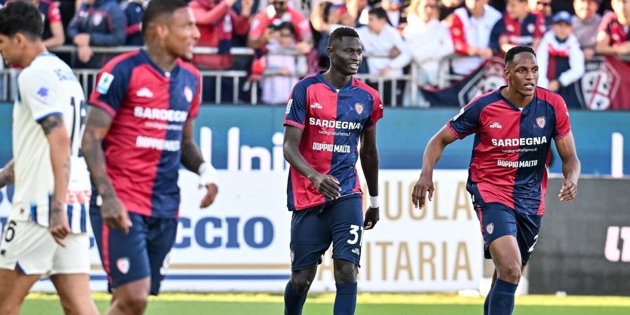 Cagliari, colpo in casa: 3-2 all'Atalanta, Mendy super show