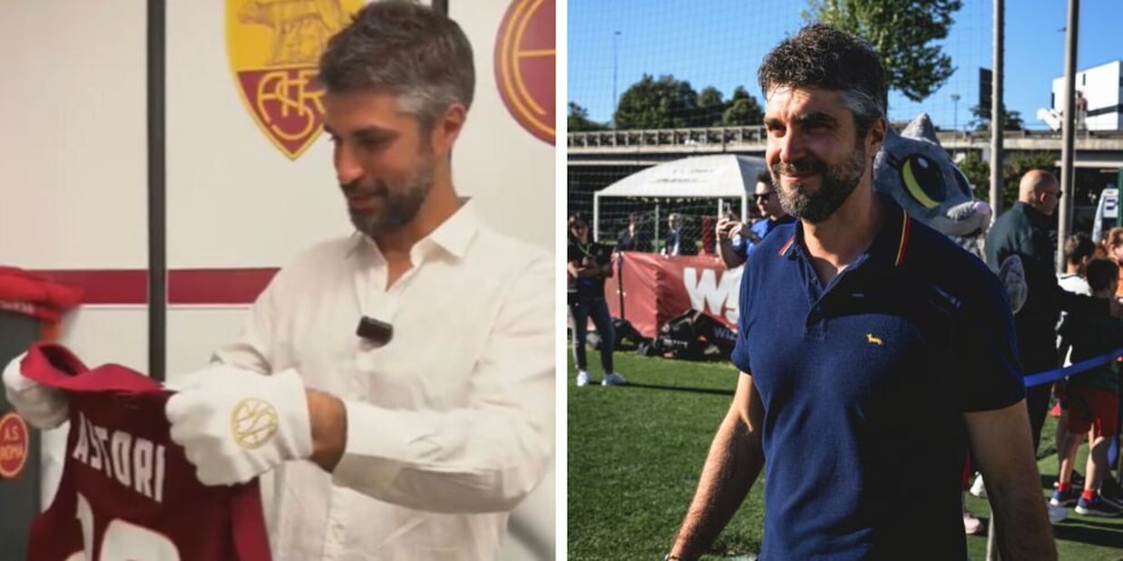 L'allenatore della Roma Femminile, Rossettini, piange e dedica lo scudetto a Davide Astori: "Ha vestito questa maglia..."
