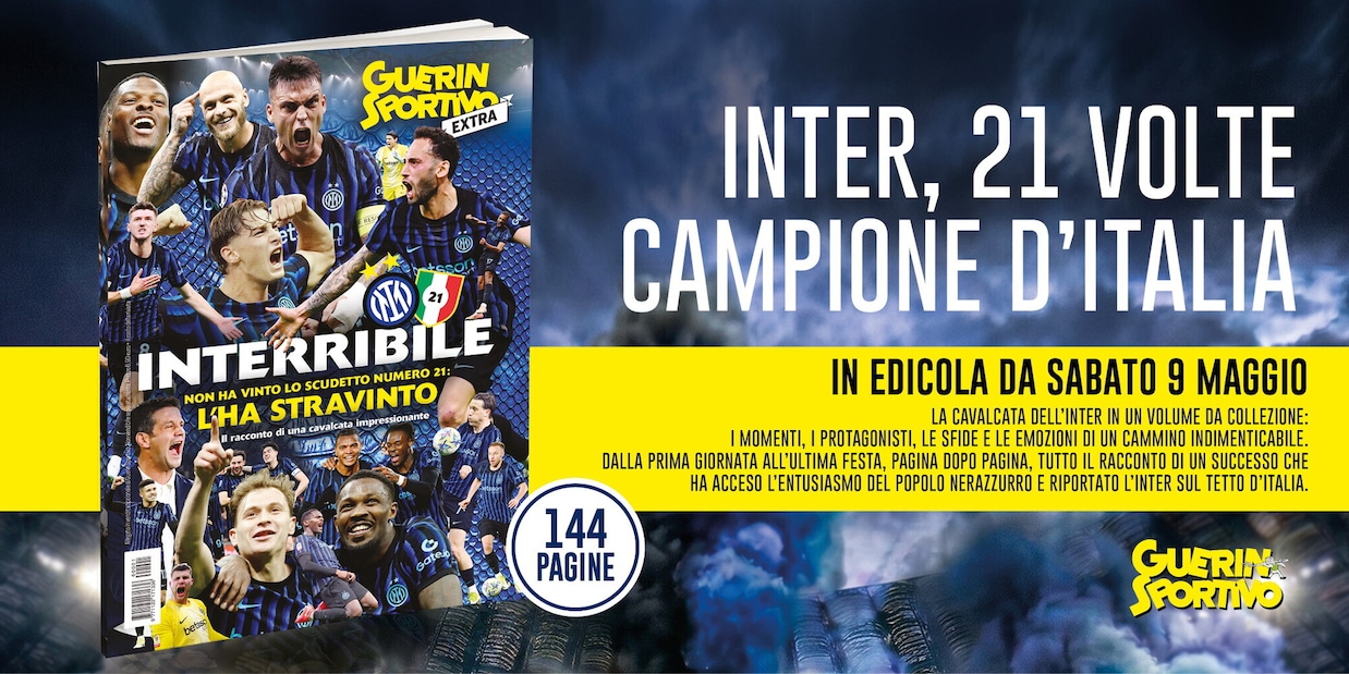 Inter, una stagione da leggenda: arriva il Guerin Sportivo Extra dedicato allo Scudetto