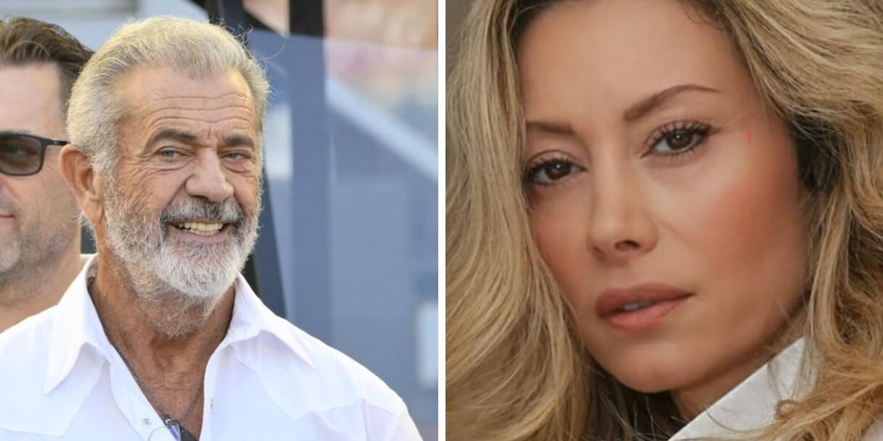 Mel Gibson in love a Roma, baci e coccole con l'italiana Antonella Salvucci