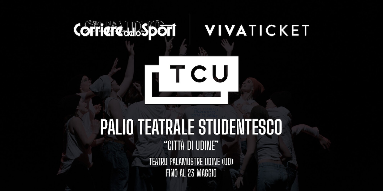 Palio Teatrale Studentesco di Udine: biglietti disponibili per la 55ª edizione