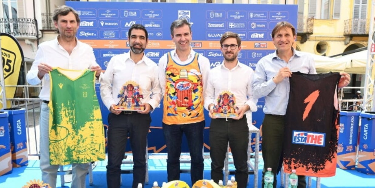 Estathé 3×3 Italia 2026, anche la sesta edizione parte da Alba
