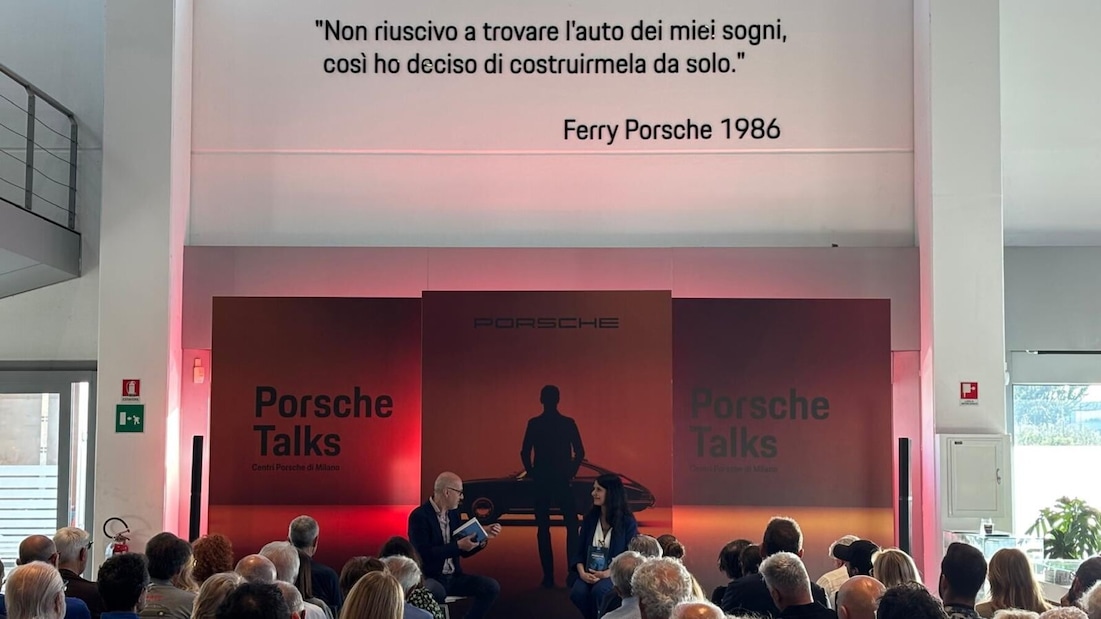 Porsche corre in casa