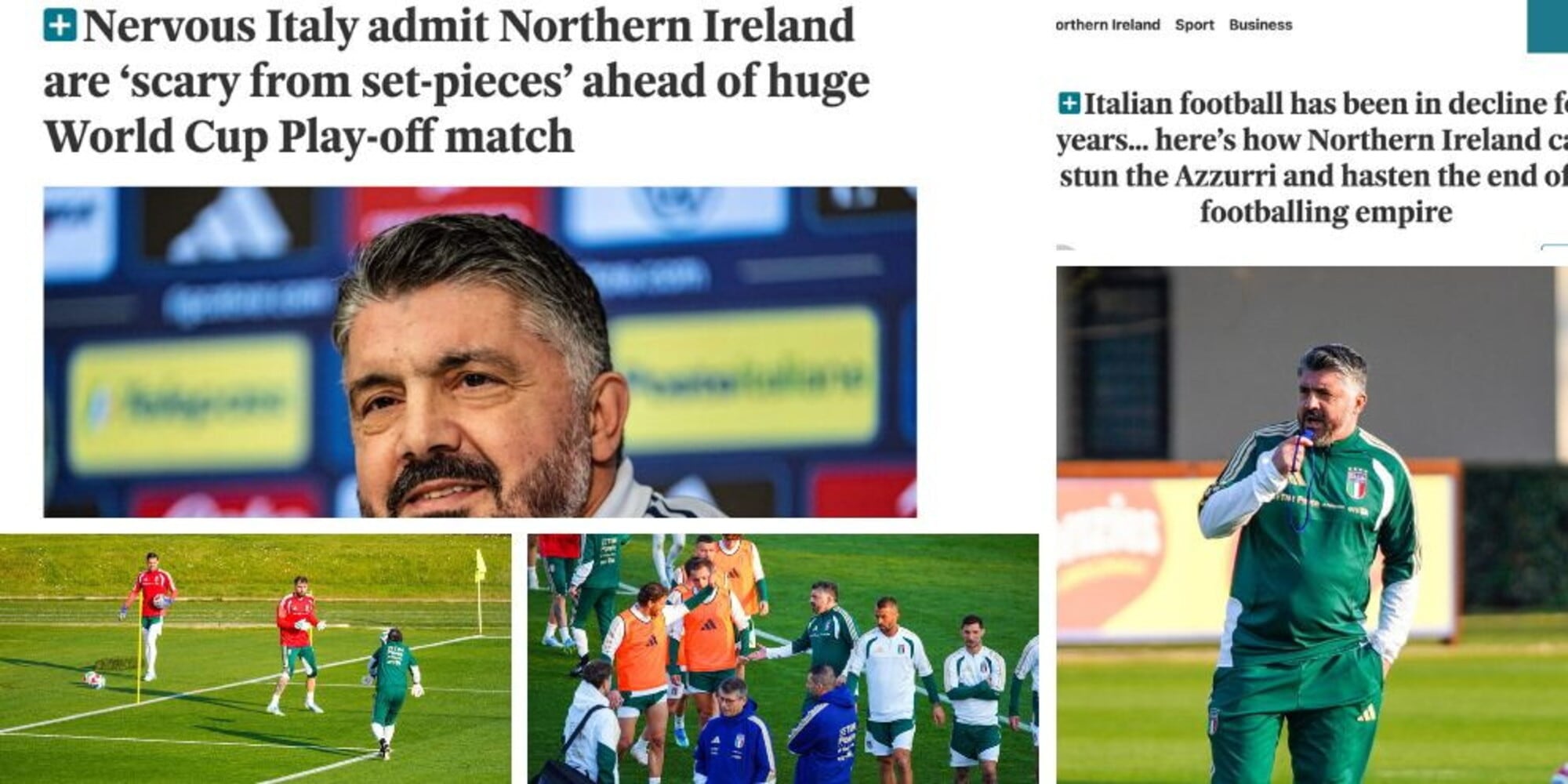 Le durissime analisi dei media irlandesi sull'Italia: "Paura, nervosismo e giocatori come zimbelli nazionali"