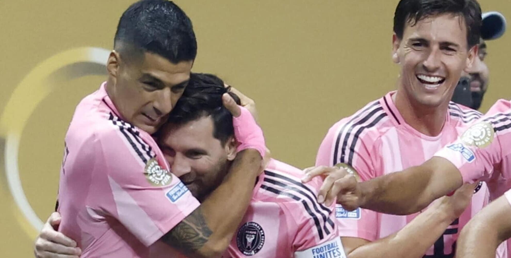 Inter Miami, primo gol nel nuovo stadio per Messi e Suarez