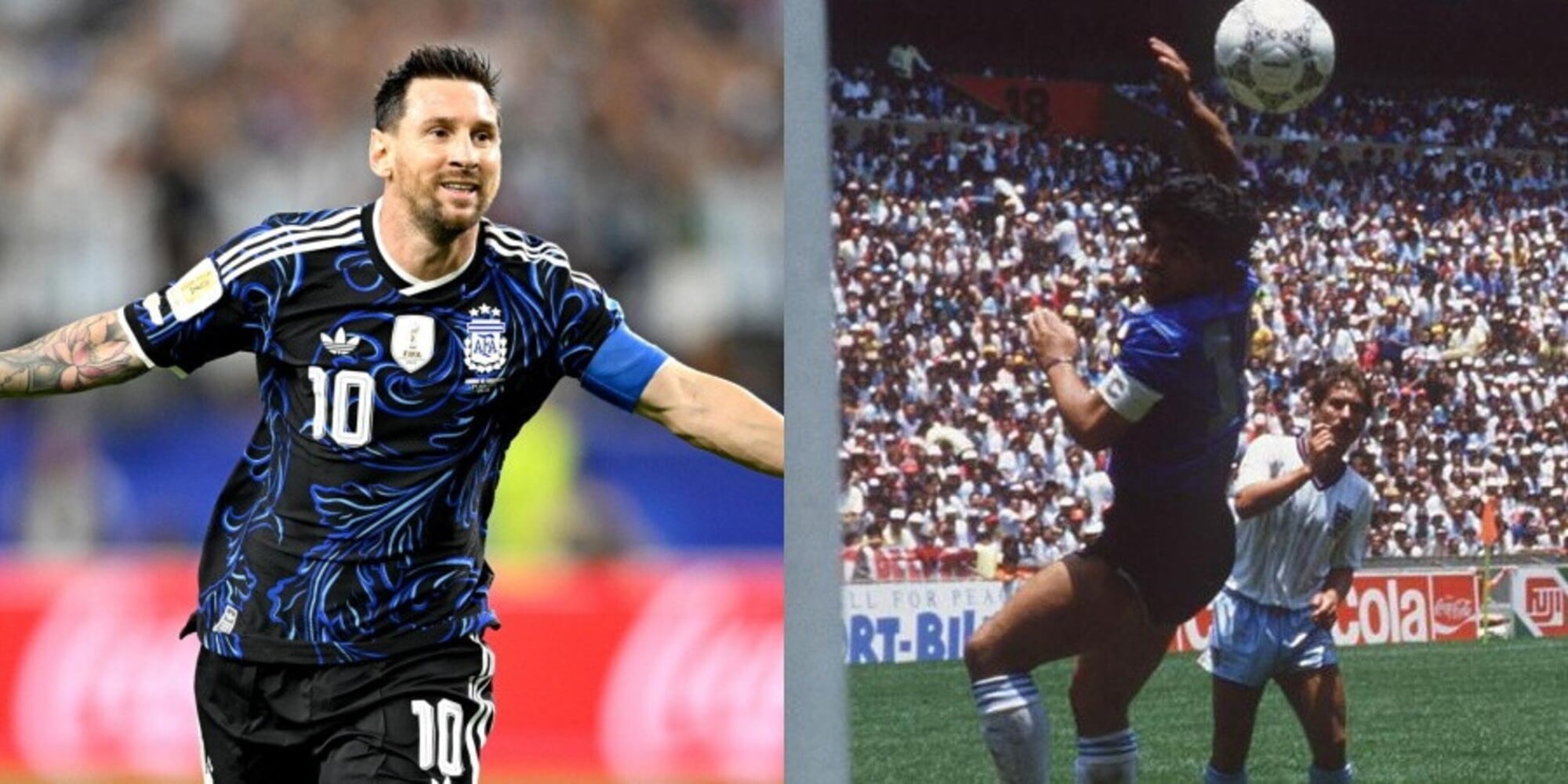 L'Argentina sceglie la scaramanzia contro l'Inghilterra: i gol dell'86 di Maradona per Messi contro Kane...