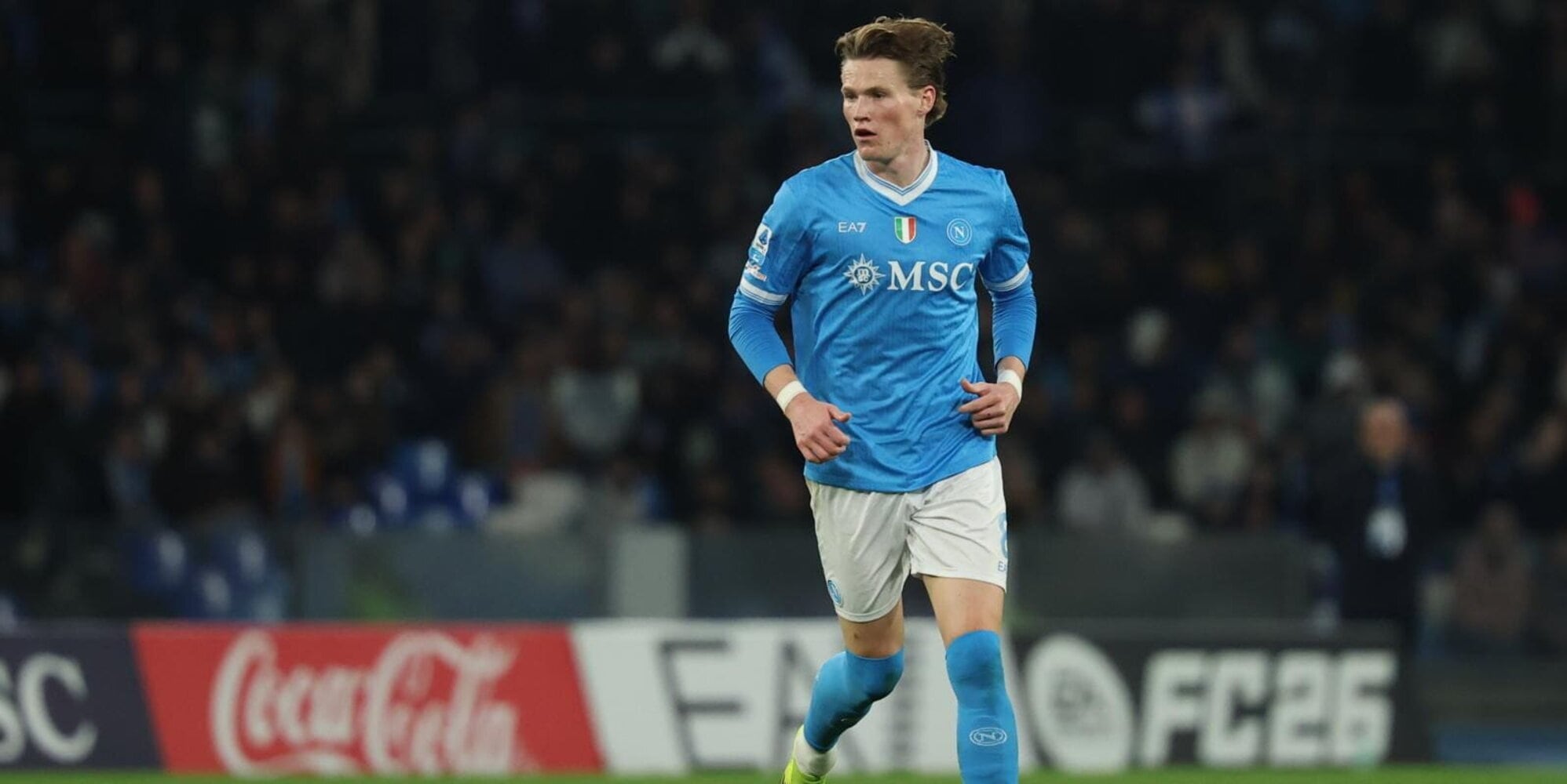 McTominay, intervento riuscito: ora due settimane di riposo