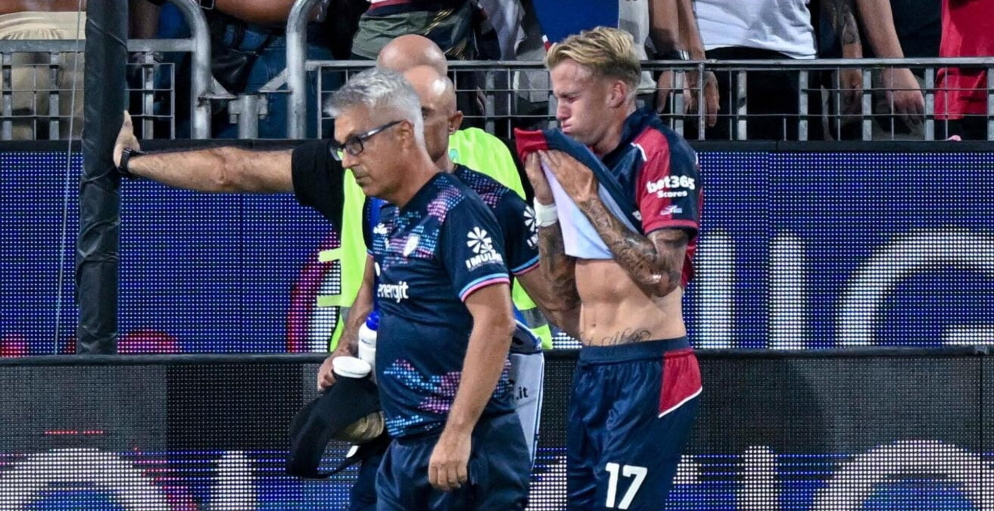Felici, che sfortuna: rottura del legamento crociato, si opererà nei prossimi giorni