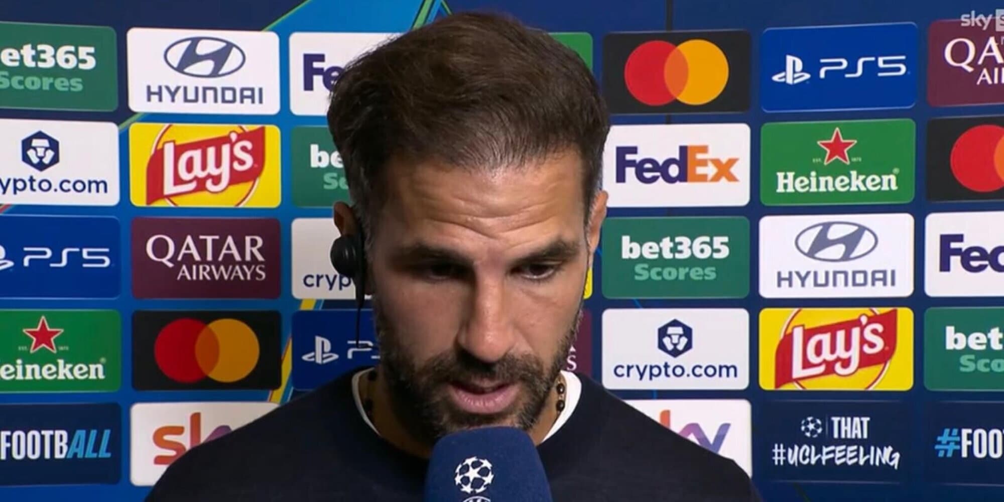 Como, Fabregas: "Una notte storica, ma la felicità mi durerà cinque minuti"