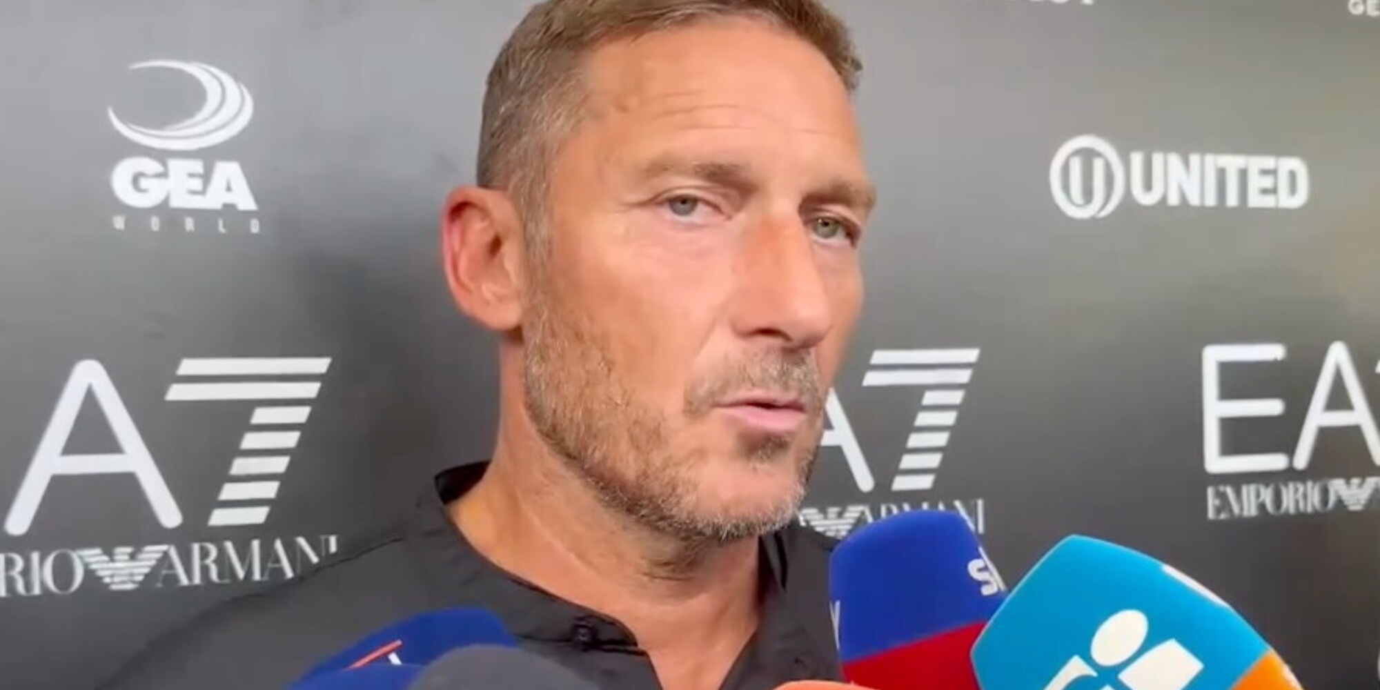 Totti: "Inter super, ma con questa Roma tutto è possibile. Mora deve fare la differenza"