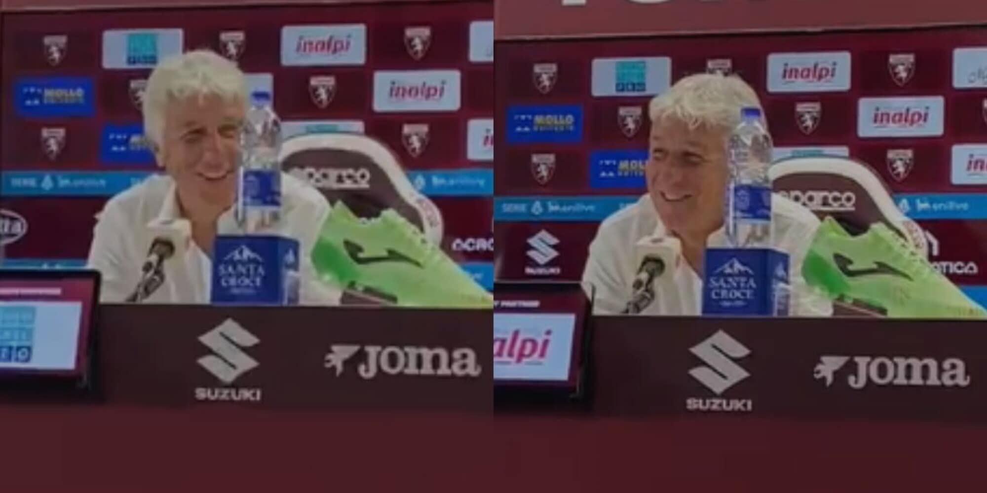 Gasperini scopre che l'Udinese sta battendo l'Inter e reagisce così: le parole in conferenza