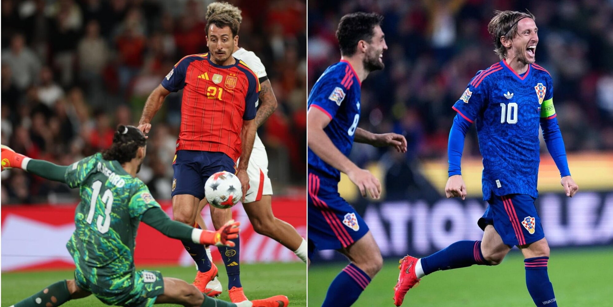 Spanyol gólzápor Wembleyben, Modrić ismét villogott a Nemzetek Ligájában