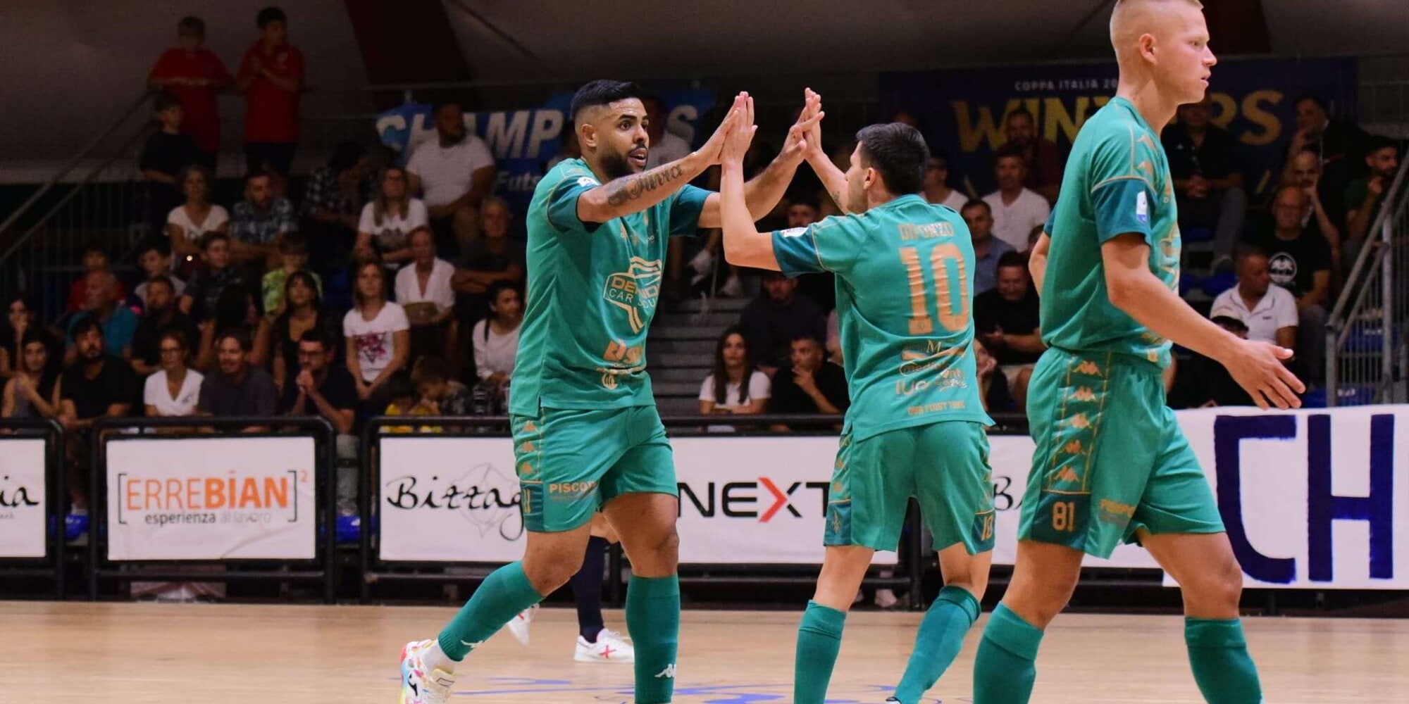 Futsal, Serie A KINTO: Giovinazzo, primo storico successo a Pomezia. Pari e patta a Padova nel derby tra Vinumitaly Petrarca e Came Treviso