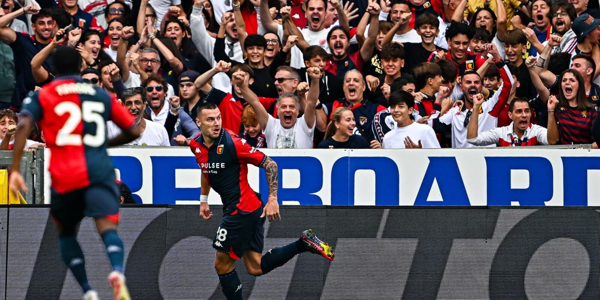Per il Genoa finisce il periodo nero: De Rossi batte 2-1 la Fiorentina e tira un sospiro di sollievo