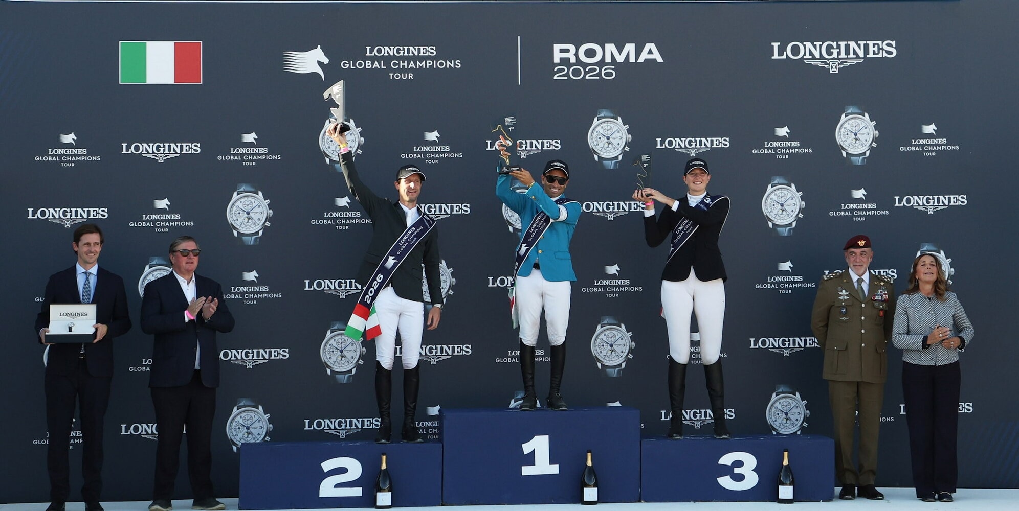 Roma incorona Abdel Saïd: suo il Grand Prix del Longines Global Champions Tour