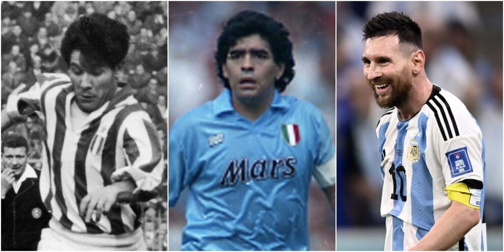 Omar Sivori, Diego Maradona és Lionel Messi: a bal lábas zsenik