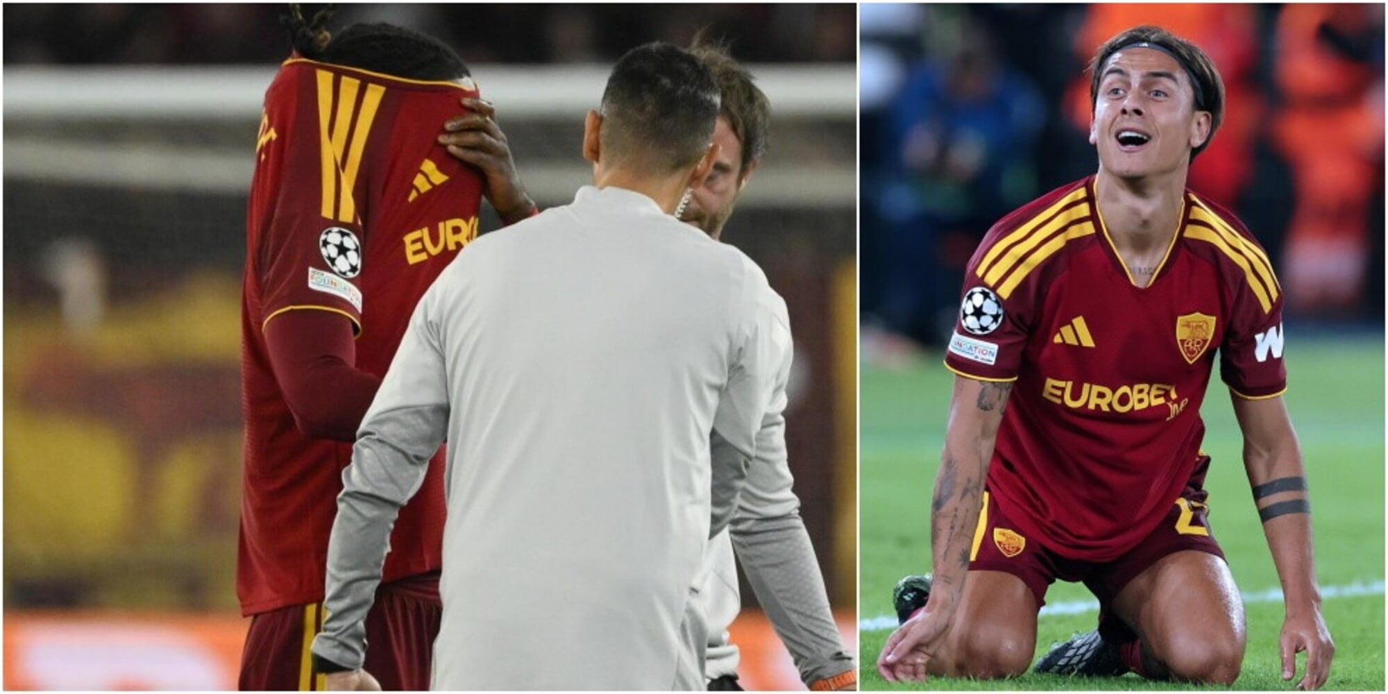 Aggodalom a Románál: Koné és Dybala sérülése miatt vizsgálatok várhatók