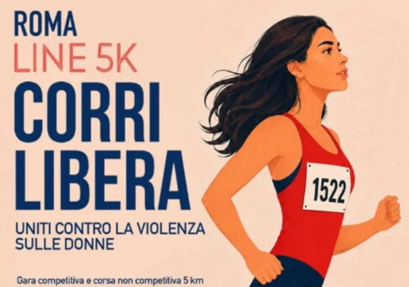 "Corri Libera", il 15 novembre a Roma la 5 km contro la violenza sulle donne