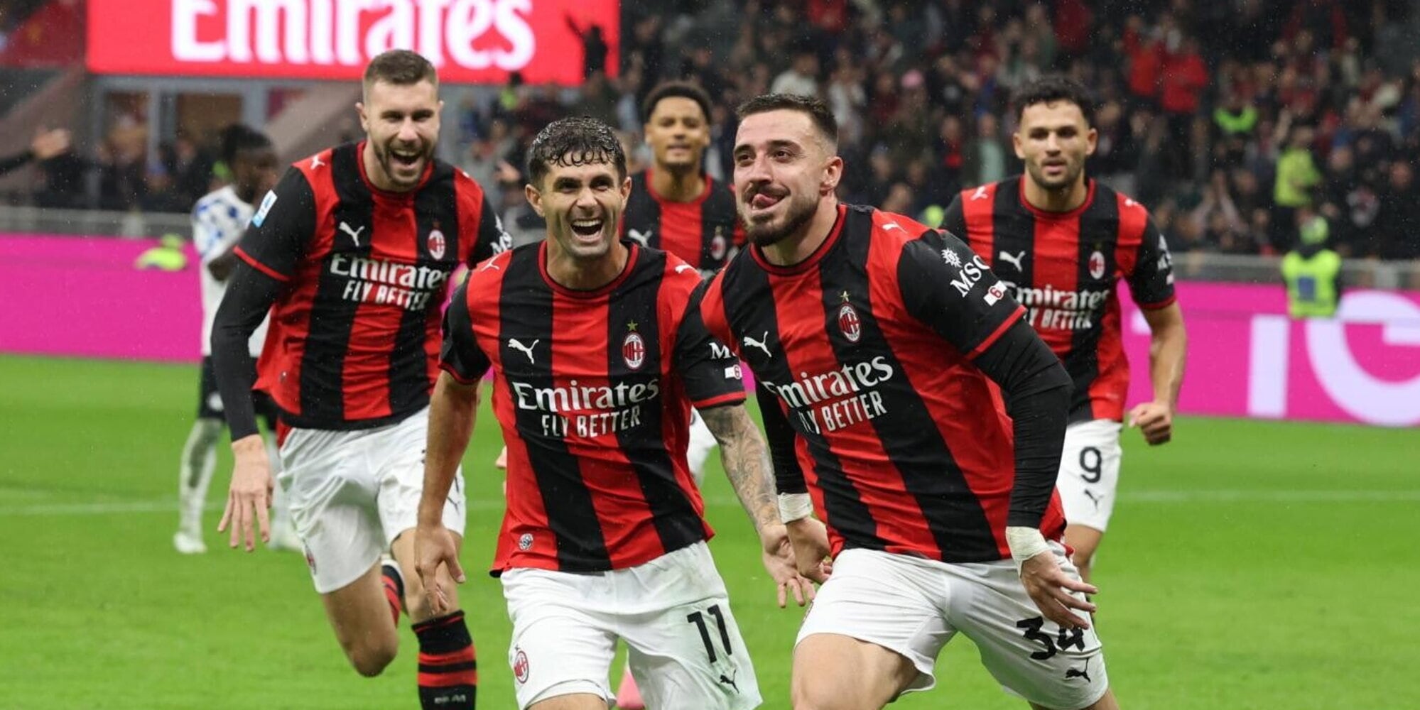 Drámai hajrá után nyert a Milan, az Atalanta kis híján feltámadt