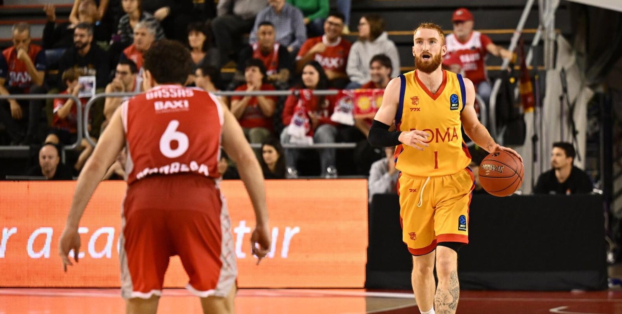 La Bc Roma crolla in EuroCup: Manresa si impone 108-88