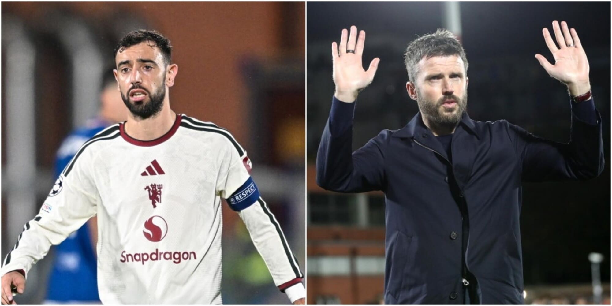 Puskaporos a hangulat a Manchester Unitednél: nyílt vita alakult ki Bruno Fernandes és Michael Carrick között