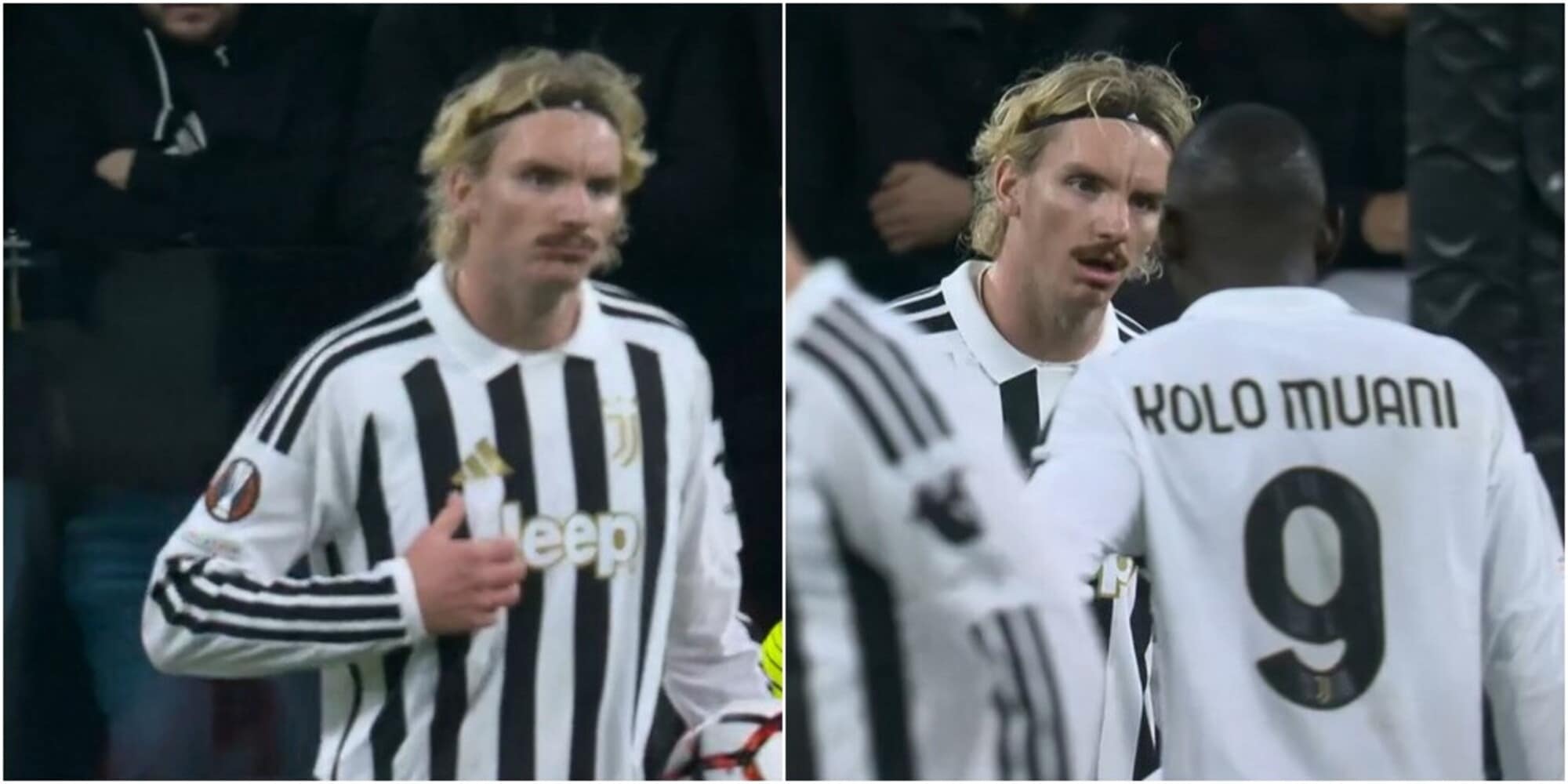 Woltemade e il siparietto con Kolo Muani prima del rigore per la Juve: prende la palla e...