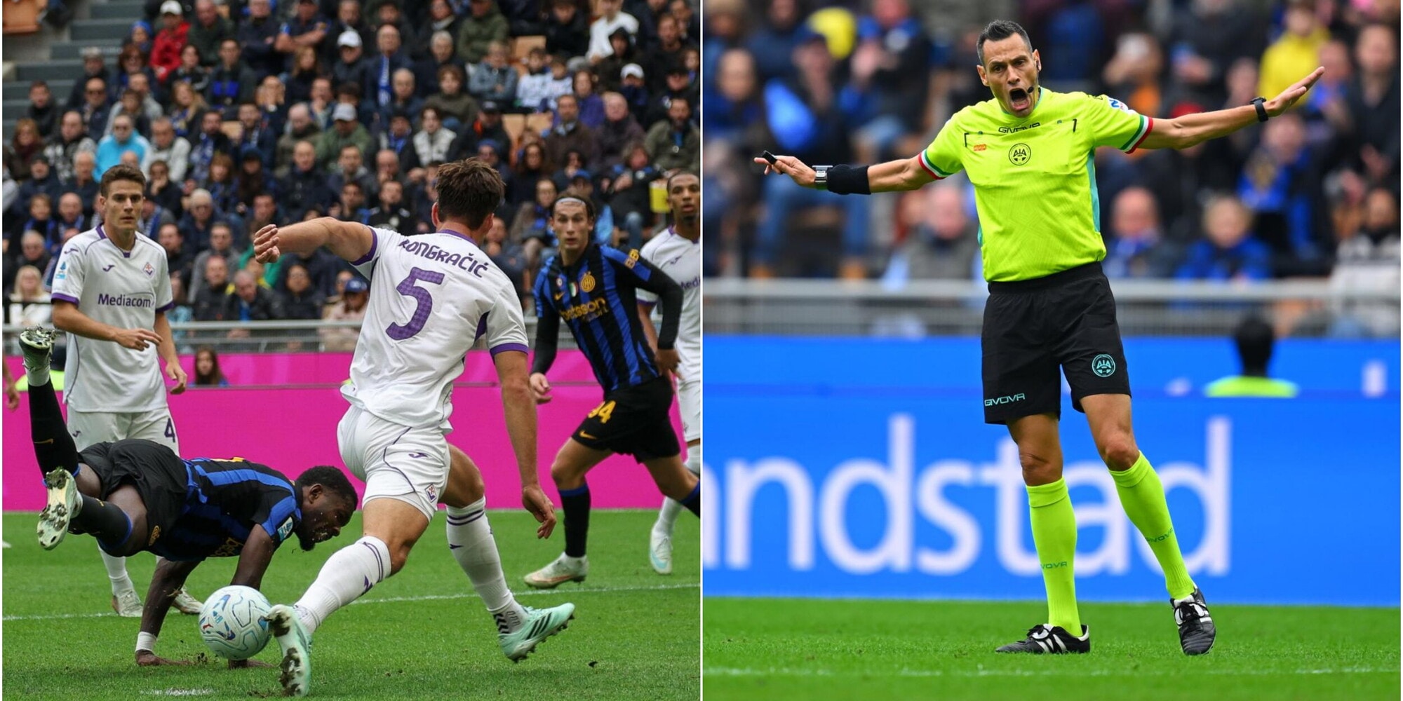 Corriere dello Sport: Újabb elmaradt tizenegyes Thuram ellen az Inter-Fiorentina meccsen