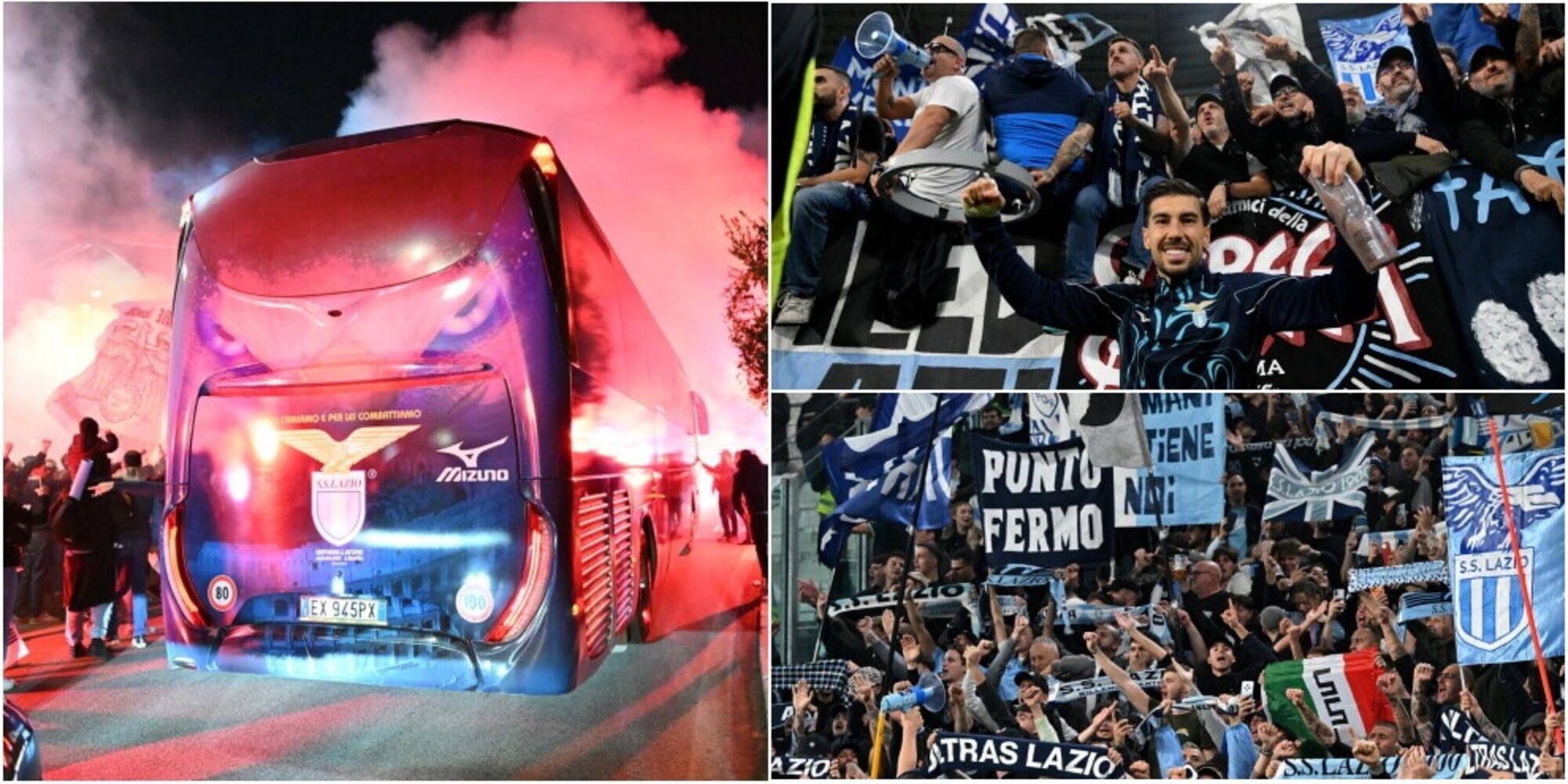 Tízezer Lazio-szurkoló készül a Mapei Stadionba, hatalmas zászlóshow-t ígérnek a drukkerek