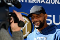 Maicon al Tre Penne: potrebbe sfidare Mourinho in Conference League