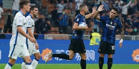 Dzeko salva l'Inter contro un'Atalanta show: Malinovskyi, che gol!