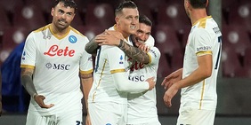 Zielinski gol, Napoli da record: battuta anche la Salernitana