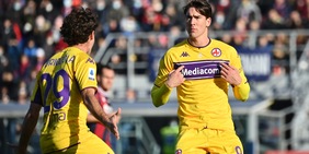 Vlahovic non sbaglia: la Fiorentina batte il Bologna e sorpassa la Roma