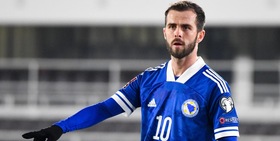 Pjanic avverte l'Italia: "Giocare in Bosnia è complicato per chiunque"