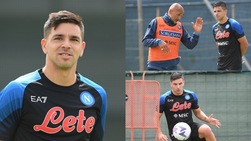 Il Napoli celebra Simeone: le immagini del primo allenamento