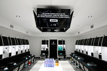 Juve, la frase di Scirea sullo schermo dello spogliatoio