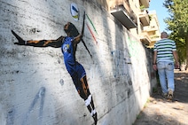 Il murale dedicato a Paola Egonu